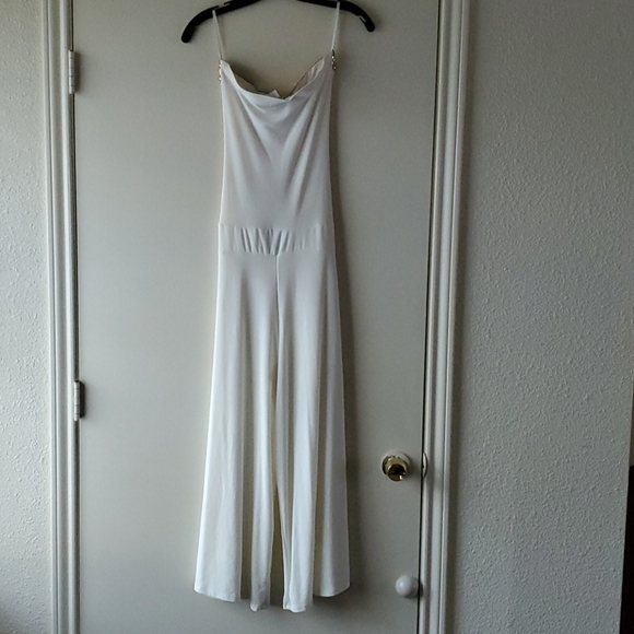 Ivory Romper w/Gold Sequin Accents - Picture 2 of 2